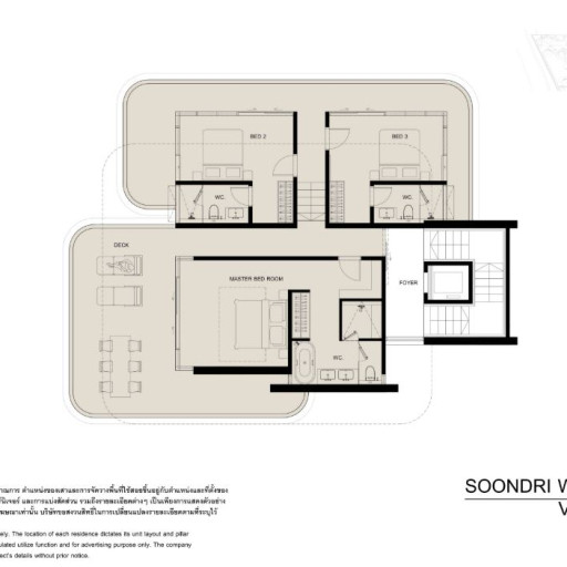 Soondri Wongamat, Villas - from 245 m² to 470 m²